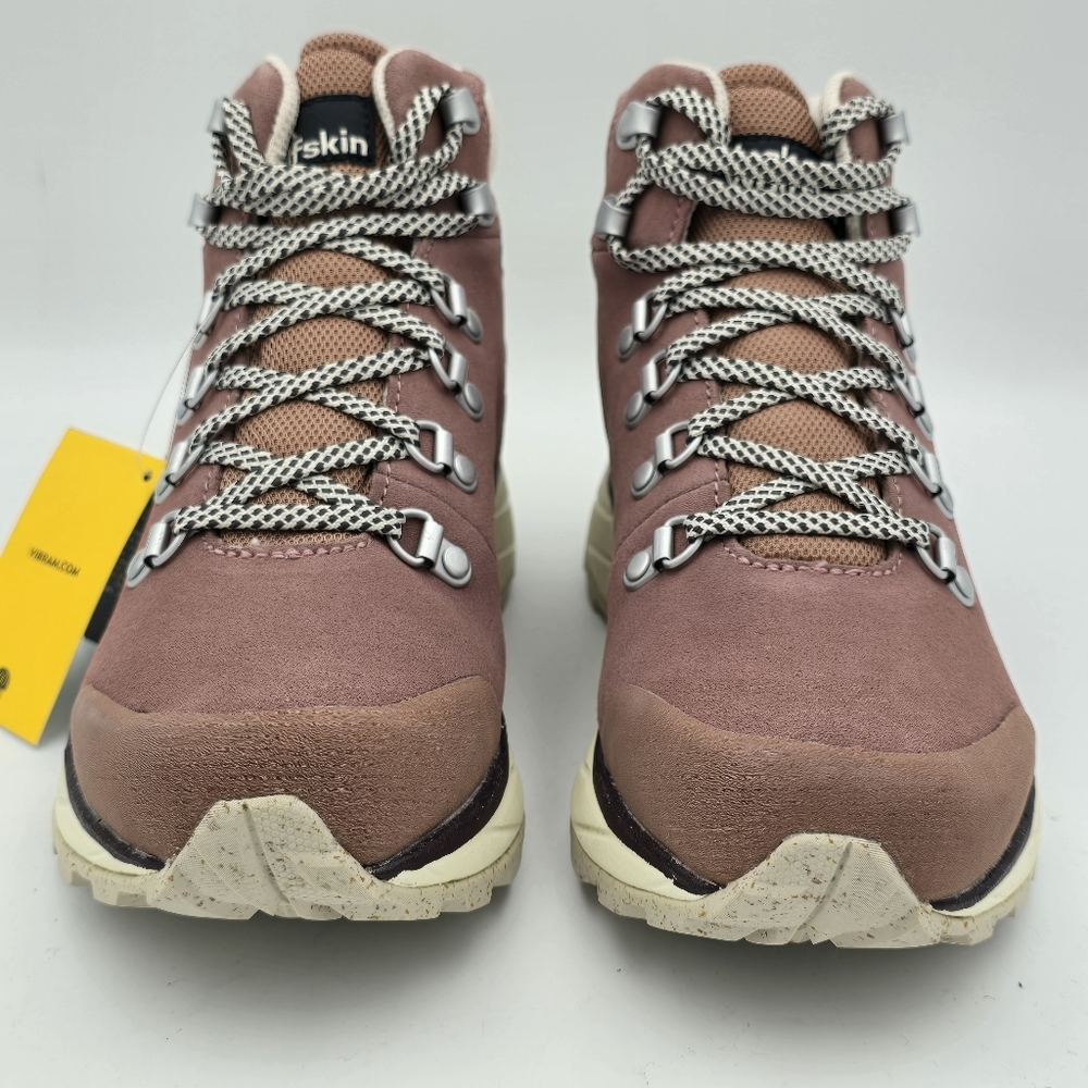 NWT Jack Wolfskin Women's Terraventure Urban Mid W Hiking Shoes, Rose/White, 5.5 - Picture 2 of 16